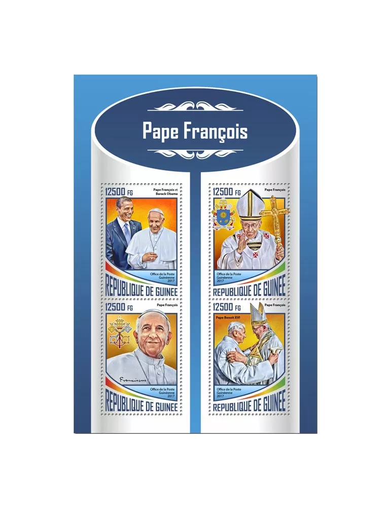 n° 9016/9019 - Timbre GUINÉE Poste