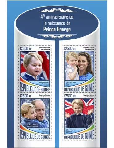 n° 9052/9055 - Timbre GUINÉE Poste