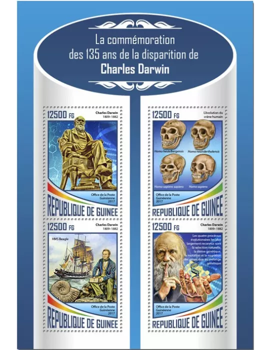 n° 9084/9087 - Timbre GUINÉE Poste