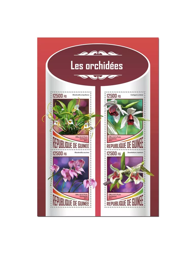 n° 9088/9091 - Timbre GUINÉE Poste