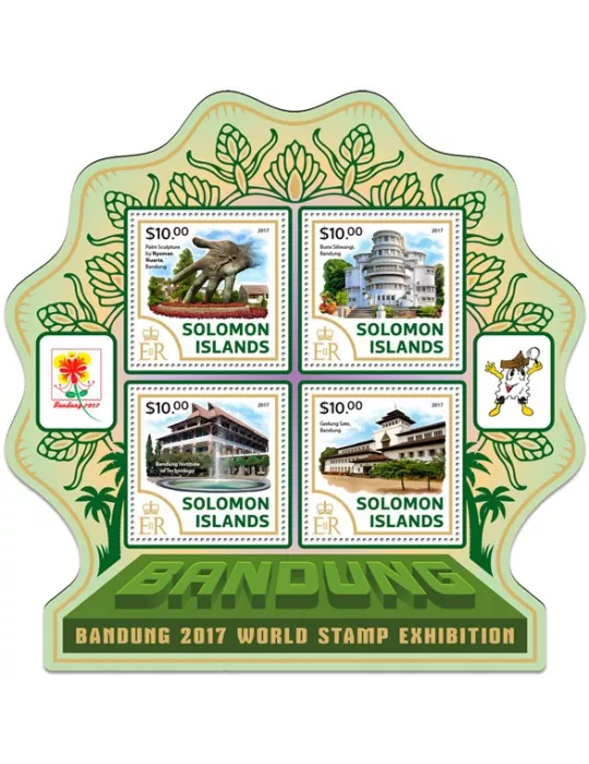 n° 3681/3684 - Timbre SALOMON Poste