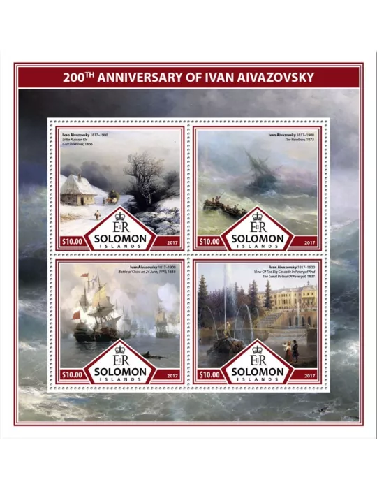 n° 3877/3880 - Timbre SALOMON Poste