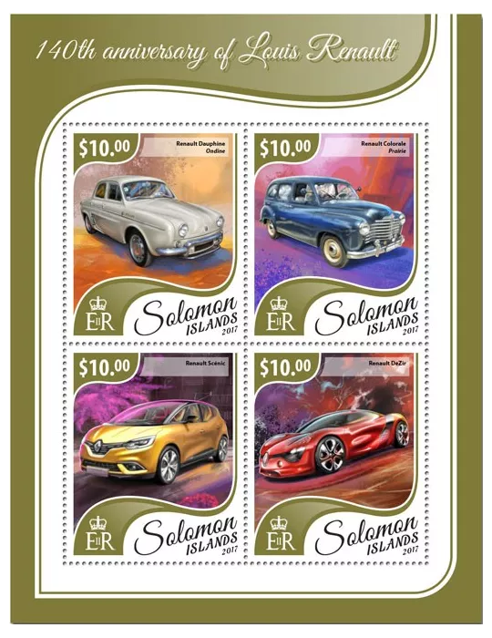 n° 3969/3972 - Timbre SALOMON Poste