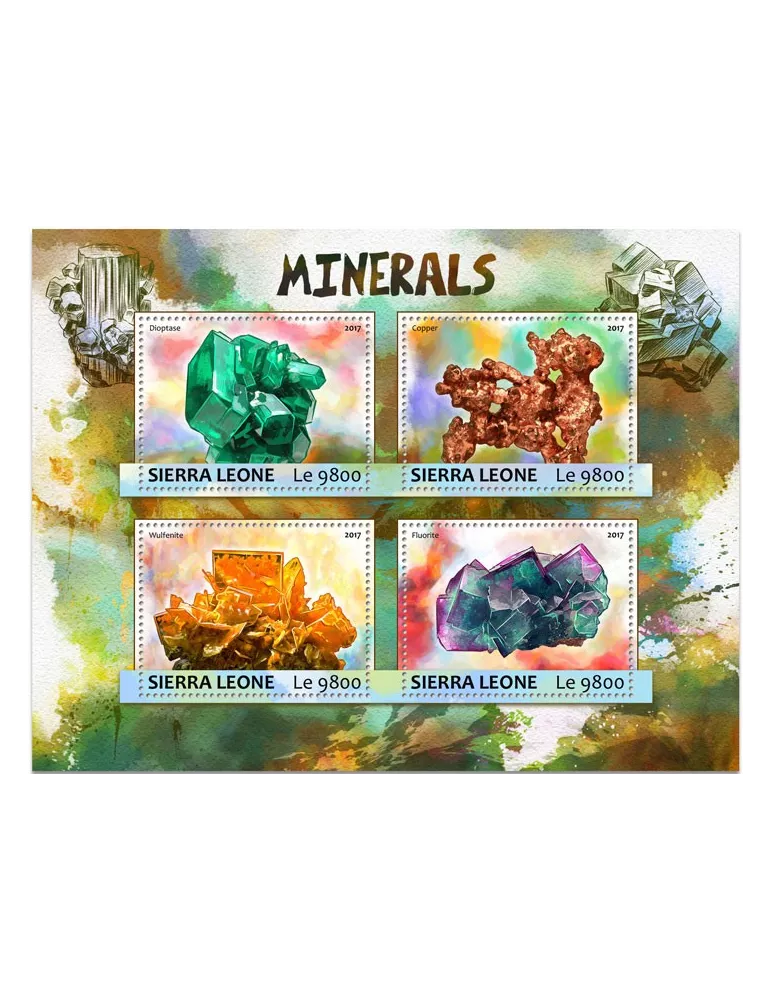 n° 6797/6800 - Timbre SIERRA LEONE Poste