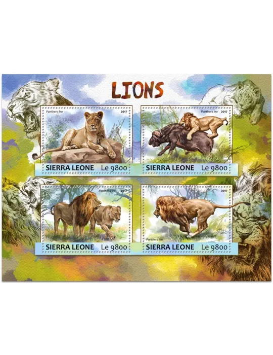 n° 6825/6828 - Timbre SIERRA LEONE Poste