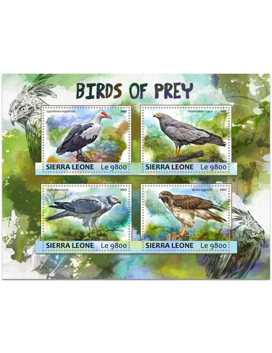 n° 6829/6832 - Timbre SIERRA LEONE Poste