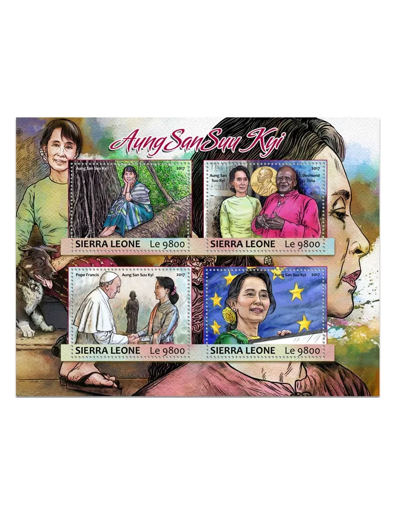 n° 6841/6844 - Timbre SIERRA LEONE Poste