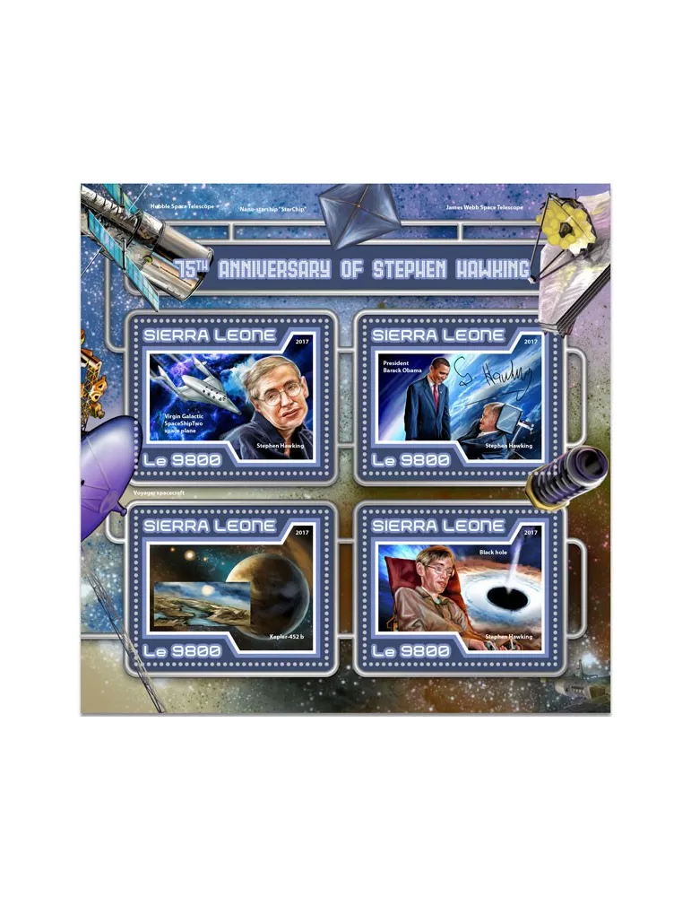 n° 6849/6852 - Timbre SIERRA LEONE Poste