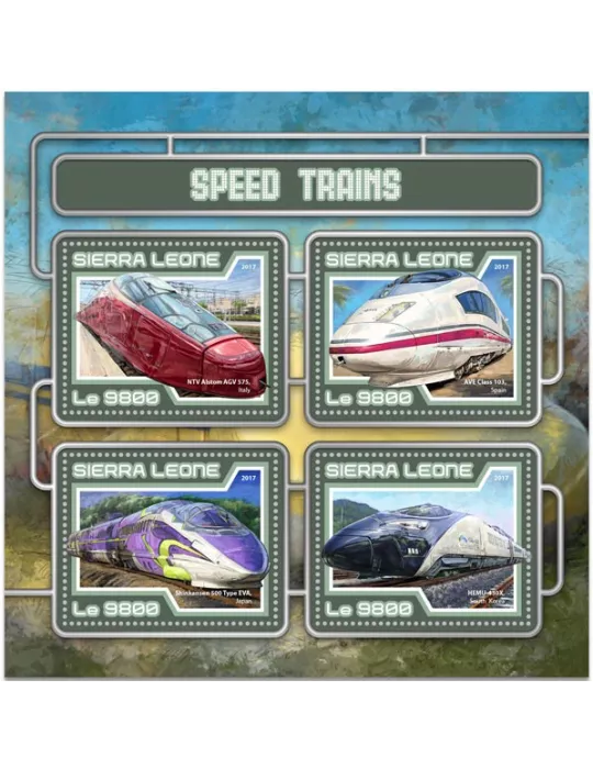 n° 6861/6864 - Timbre SIERRA LEONE Poste