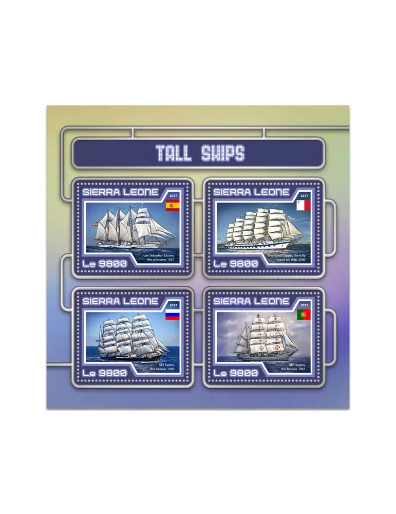 n° 6893/6896 - Timbre SIERRA LEONE Poste