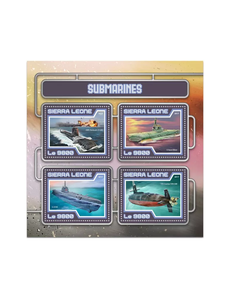 n° 6905/6908 - Timbre SIERRA LEONE Poste