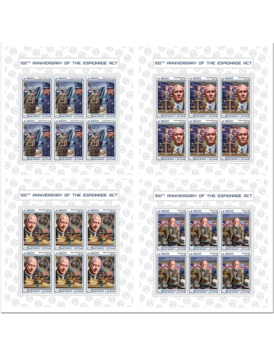 n° 6961/6964 - Timbre SIERRA LEONE Poste