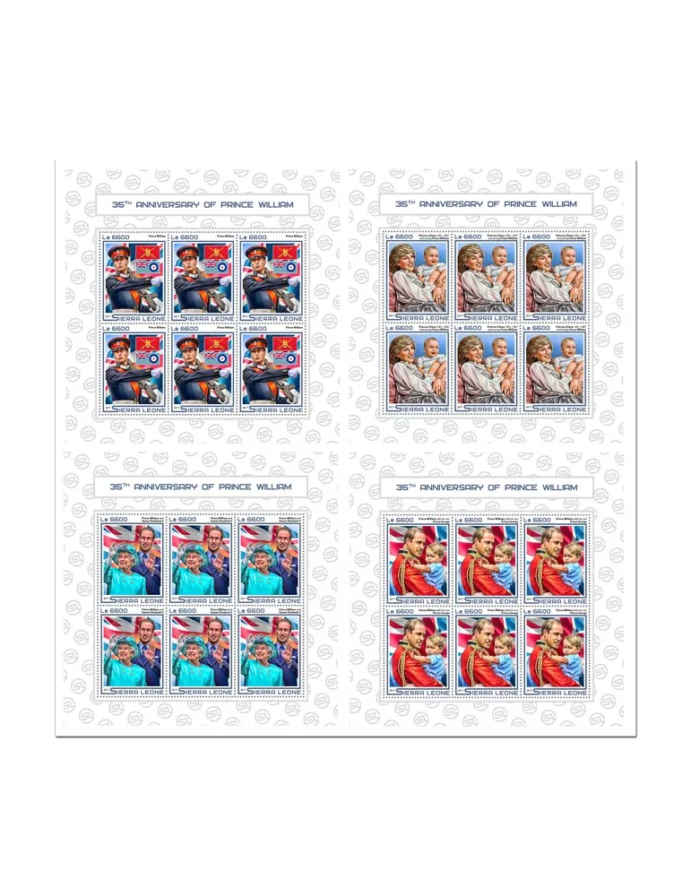 n° 6969/6972 - Timbre SIERRA LEONE Poste