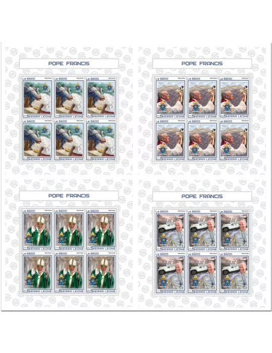 n° 6973/6976 - Timbre SIERRA LEONE Poste