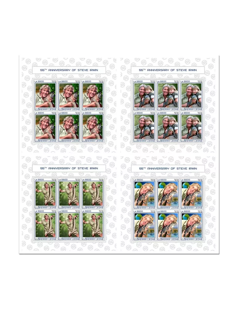 n° 6985/6988 - Timbre SIERRA LEONE Poste