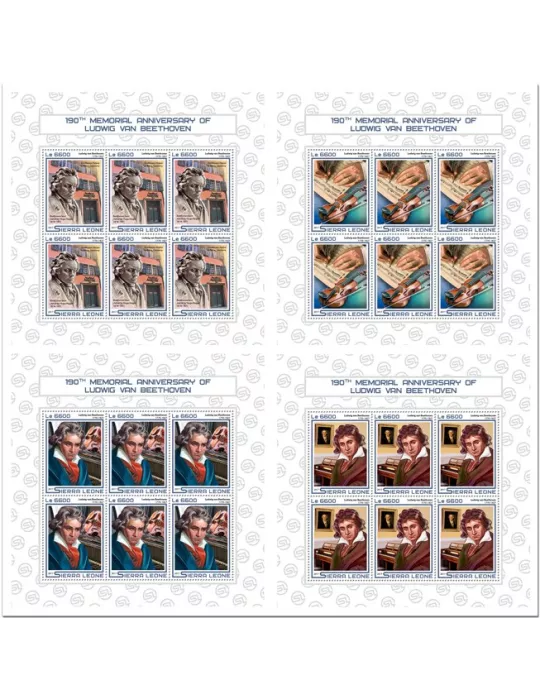 n° 6989/6992 - Timbre SIERRA LEONE Poste