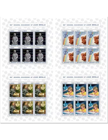 n° 6993/6996 - Timbre SIERRA LEONE Poste