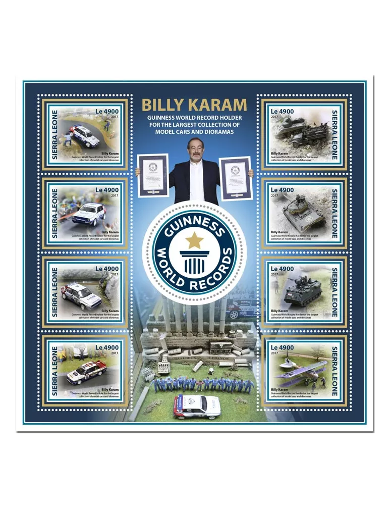 n° 7001/7008 - Timbre SIERRA LEONE Poste