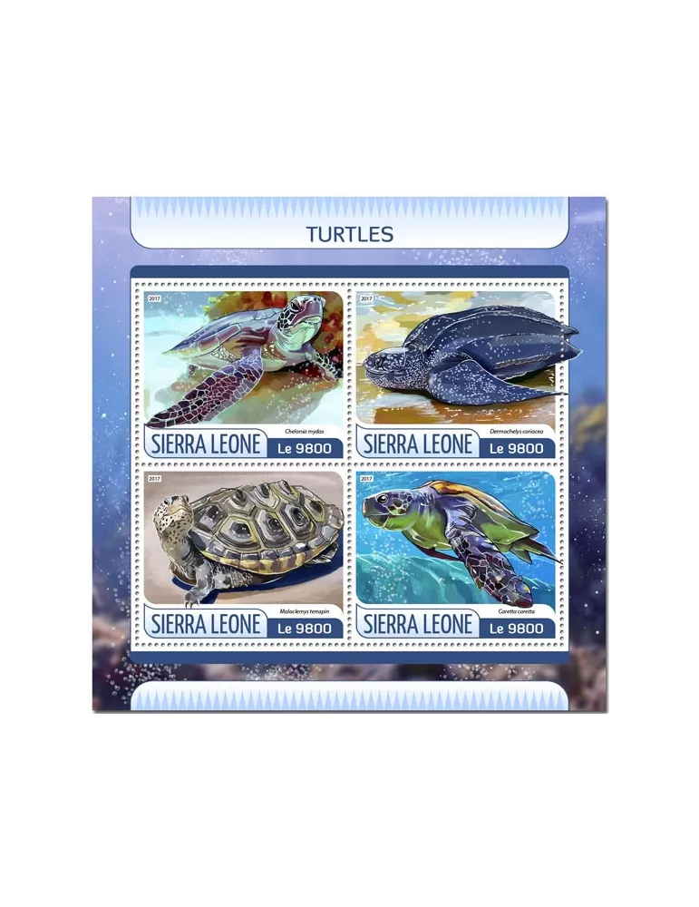 n° 7025/7028 - Timbre SIERRA LEONE Poste