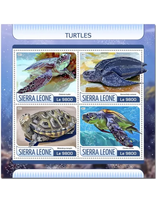 n° 7025/7028 - Timbre SIERRA LEONE Poste