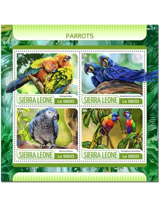 n° 7057/7060 - Timbre SIERRA LEONE Poste