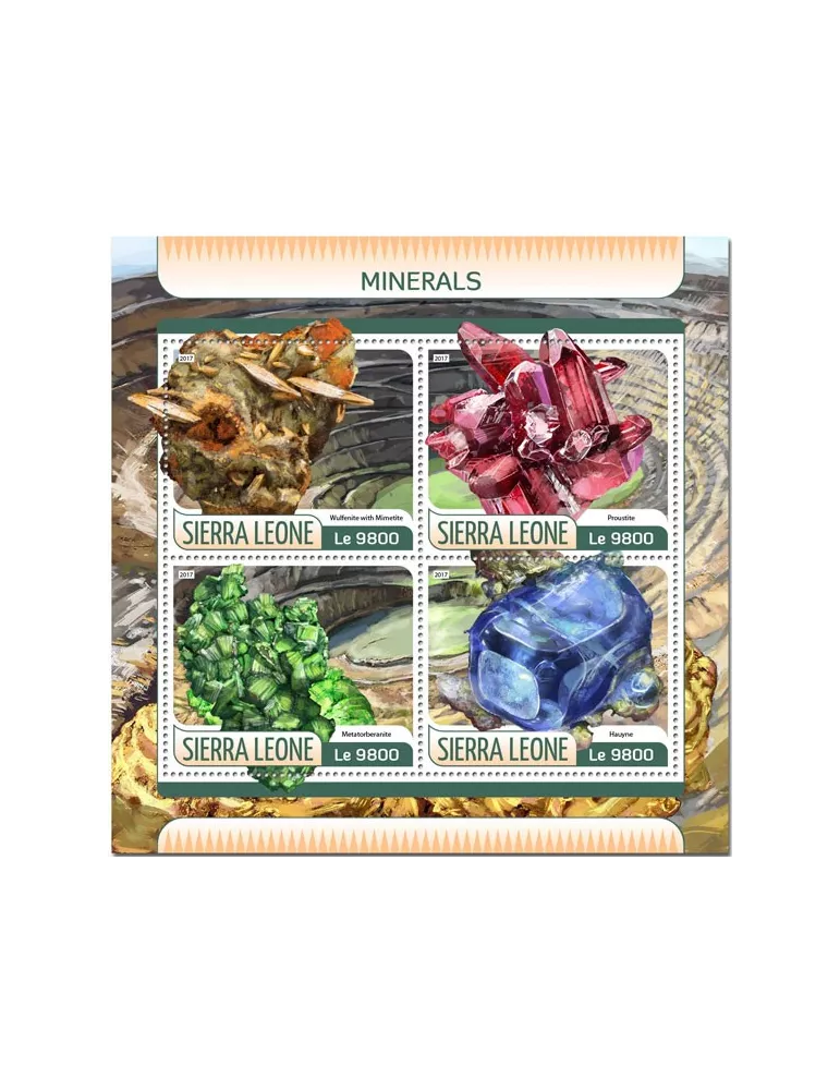 n° 7069/7072 - Timbre SIERRA LEONE Poste