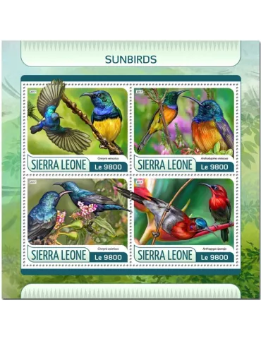 n° 7077/7080 - Timbre SIERRA LEONE Poste