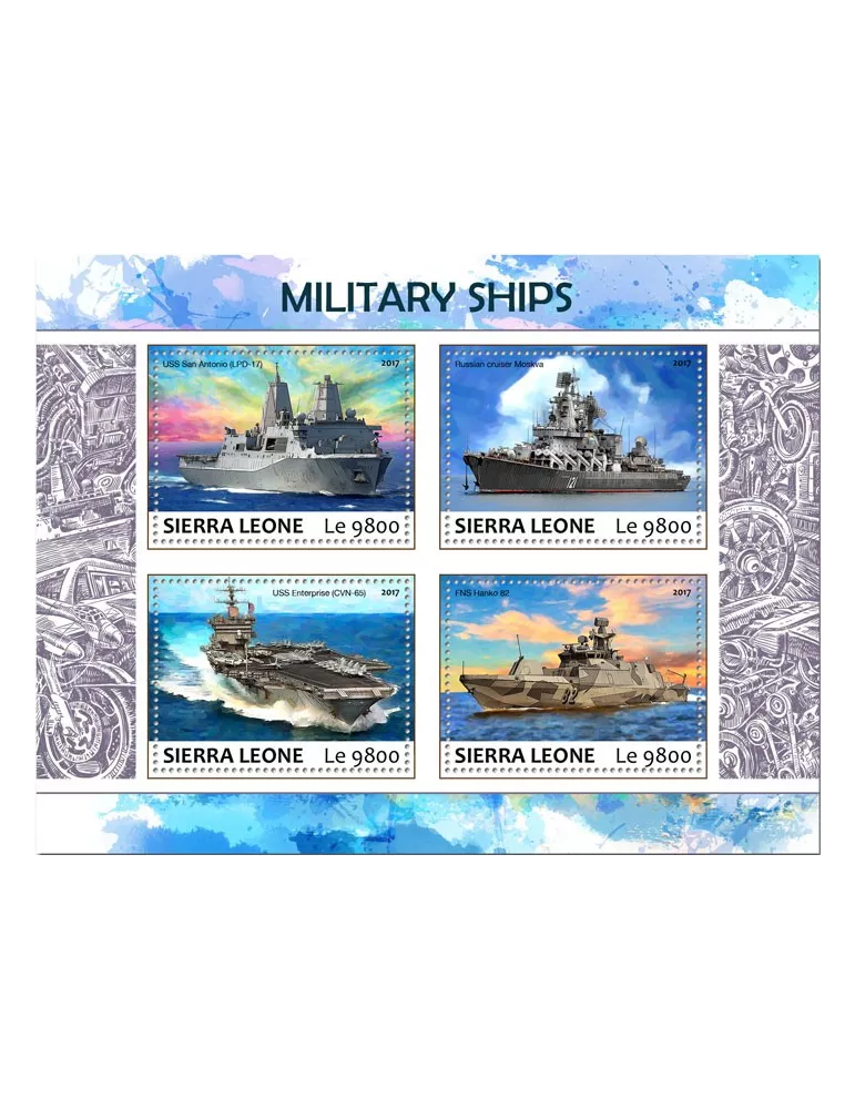 n° 7097/7100 - Timbre SIERRA LEONE Poste