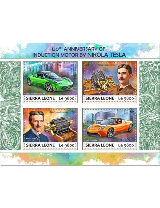 n° 7117/7120 - Timbre SIERRA LEONE Poste