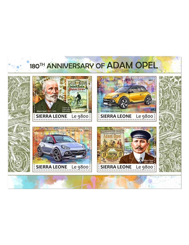 n° 7125/7128 - Timbre SIERRA LEONE Poste