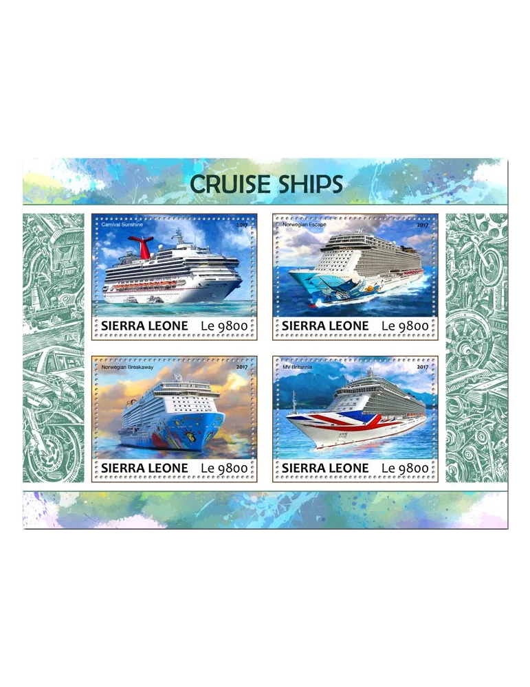 n° 7161/7164 - Timbre SIERRA LEONE Poste