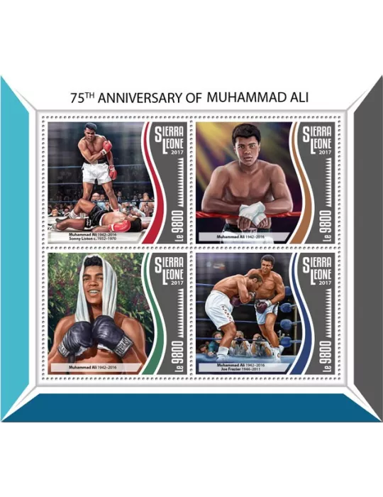 n° 7213/7216 - Timbre SIERRA LEONE Poste