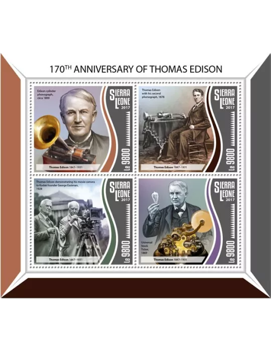 n° 7221/7224 - Timbre SIERRA LEONE Poste