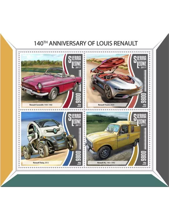 n° 7237/7240 - Timbre SIERRA LEONE Poste