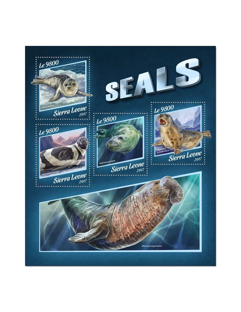 n° 7321/7324 - Timbre SIERRA LEONE Poste