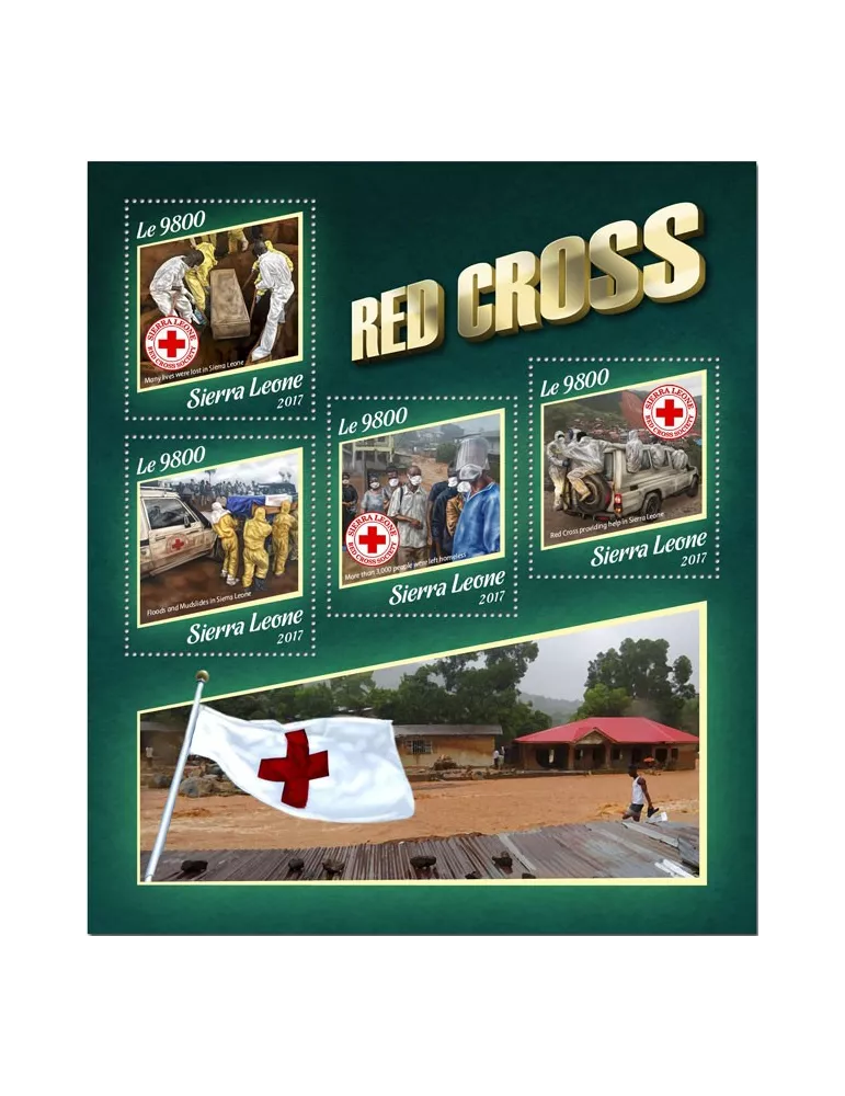 n° 7325/7328 - Timbre SIERRA LEONE Poste