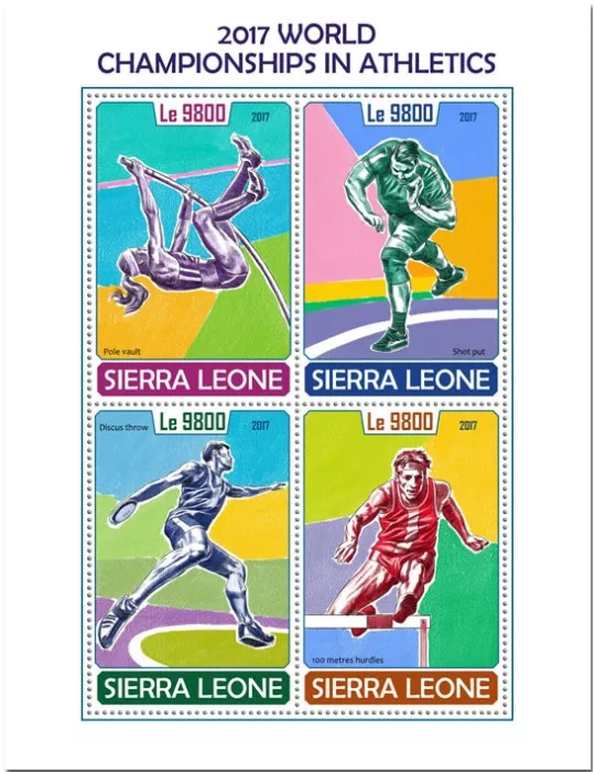n° 7389/7392 - Timbre SIERRA LEONE Poste
