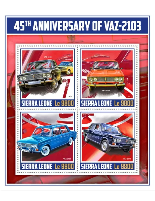 n° 7409/7412 - Timbre SIERRA LEONE Poste