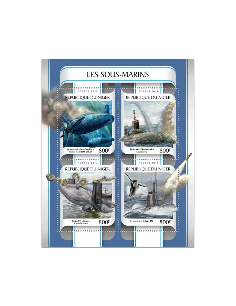 n° 3979/3982 - Timbre NIGER Poste