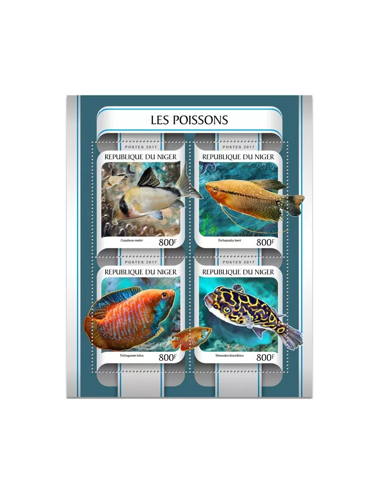 n° 4007/4010 - Timbre NIGER Poste