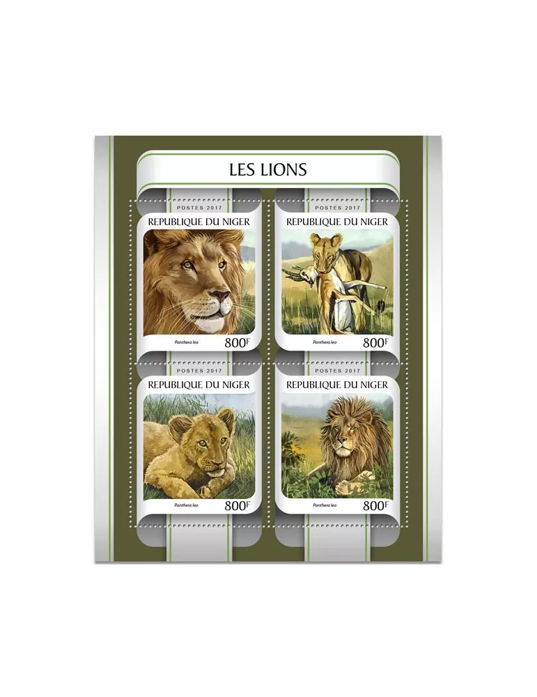 n° 4015/4018 - Timbre NIGER Poste