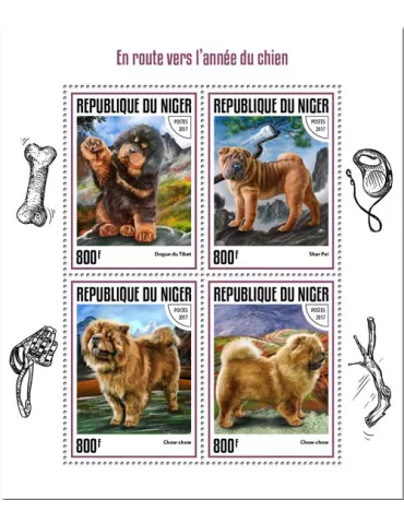 n° 4195/4198 - Timbre NIGER Poste