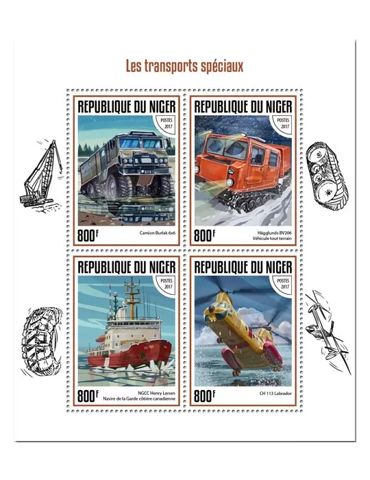 n° 4227/4230 - Timbre NIGER Poste