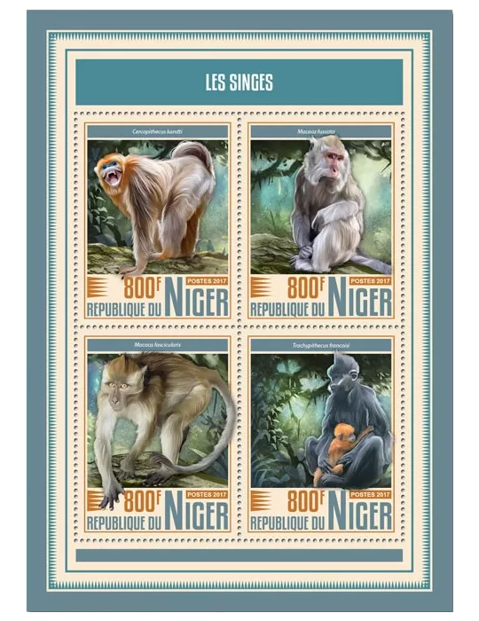 n° 4303/4306 - Timbre NIGER Poste