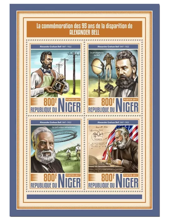 n° 4339/4342 - Timbre NIGER Poste