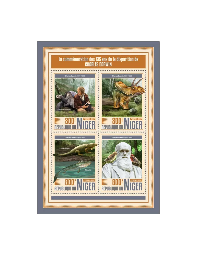 n° 4343/4346 - Timbre NIGER Poste