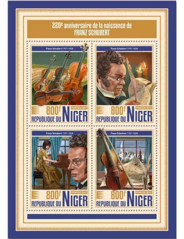 n° 4347/4350 - Timbre NIGER Poste