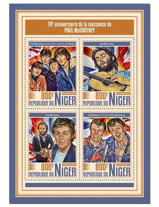 n° 4351/4354 - Timbre NIGER Poste