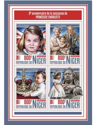 n° 4355/4358 - Timbre NIGER Poste