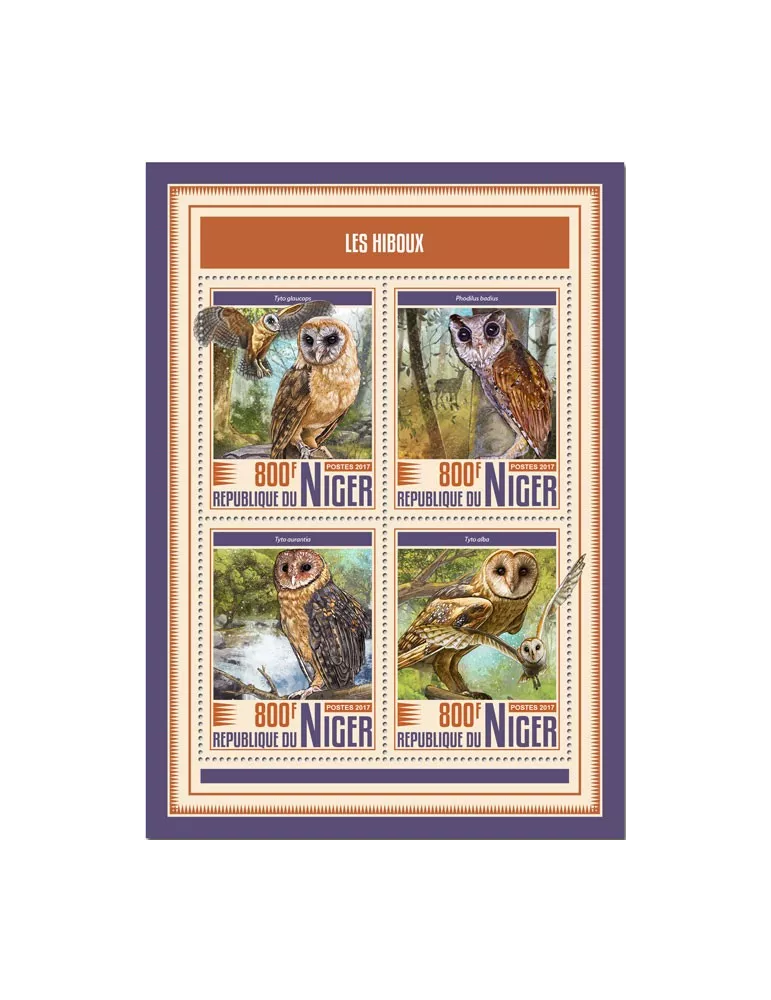 n° 4371/4374 - Timbre NIGER Poste